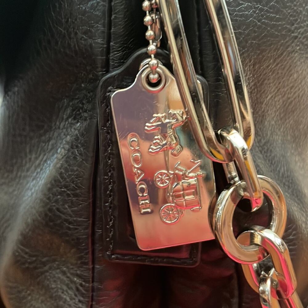 Coach Madison Python Glitter Shoulder Bag - EUC - Picture 13 of 13